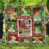 T-Rex Xmas  Quilt Home Decor  Quilt